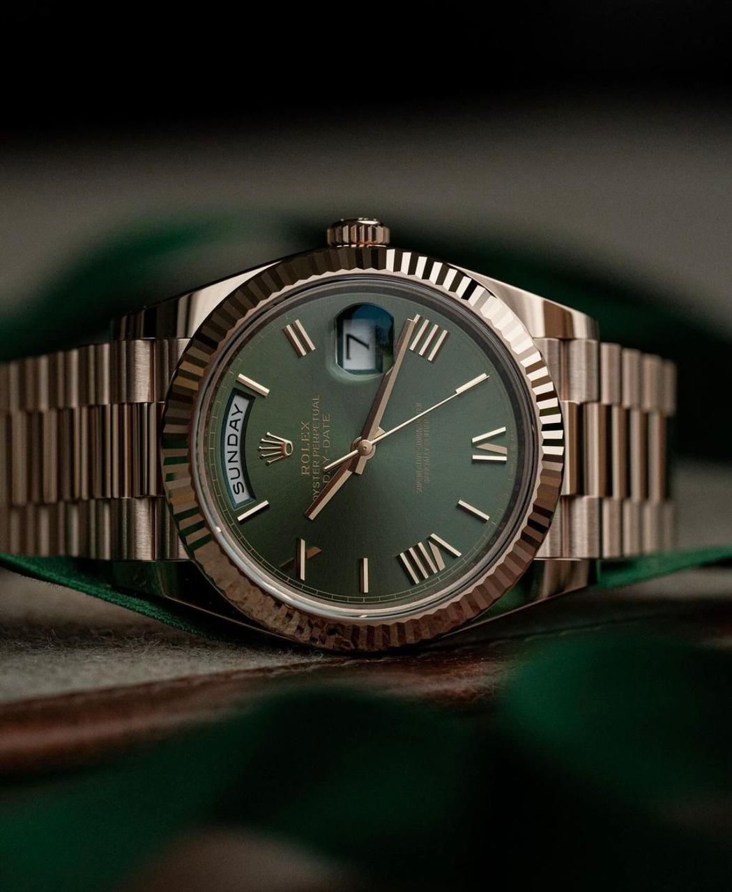 Rolex Oyster Perpetual Green Ombre Rolex Oyster Perpetual Green Ombre