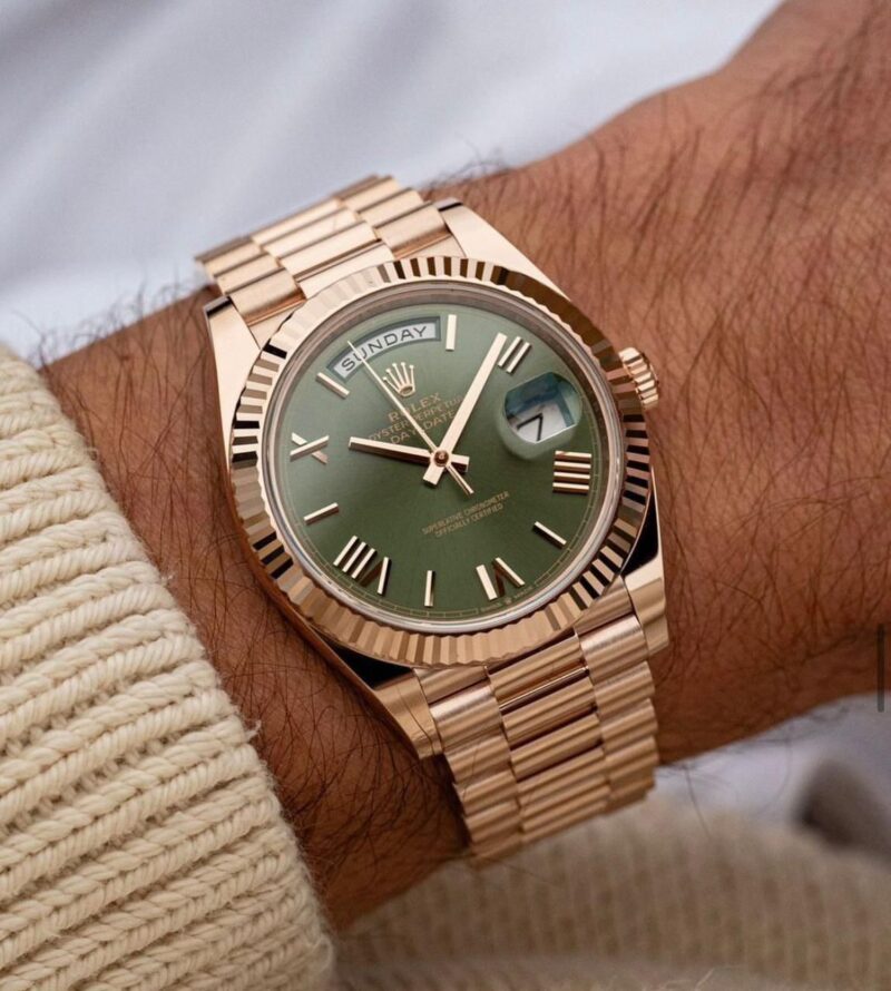 Rolex Oyster Perpetual Green Ombre Rolex Oyster Perpetual Green Ombre