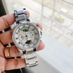 Brand-Edifice Quality-7a Gender-Men’s Silver chain Dial-White