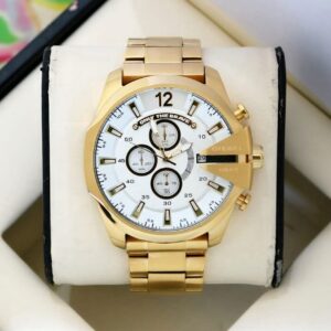 Diesel Mega Chief Golden Watch