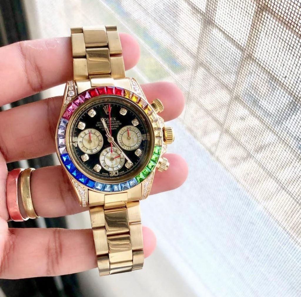 rolex daytona rainbow