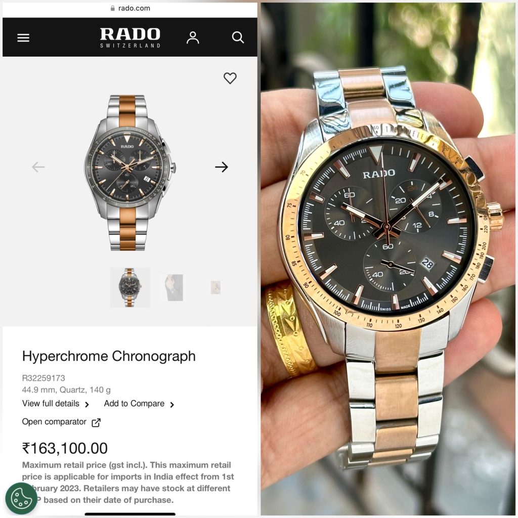 Buy Rado  watch India