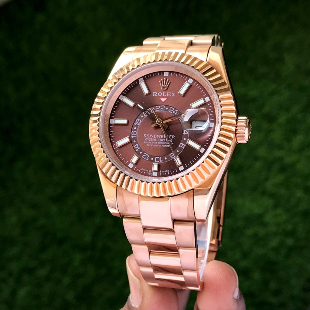 Rolex Sky Dweller Rose Gold