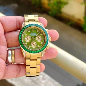 First Copy Rolex Golden Green