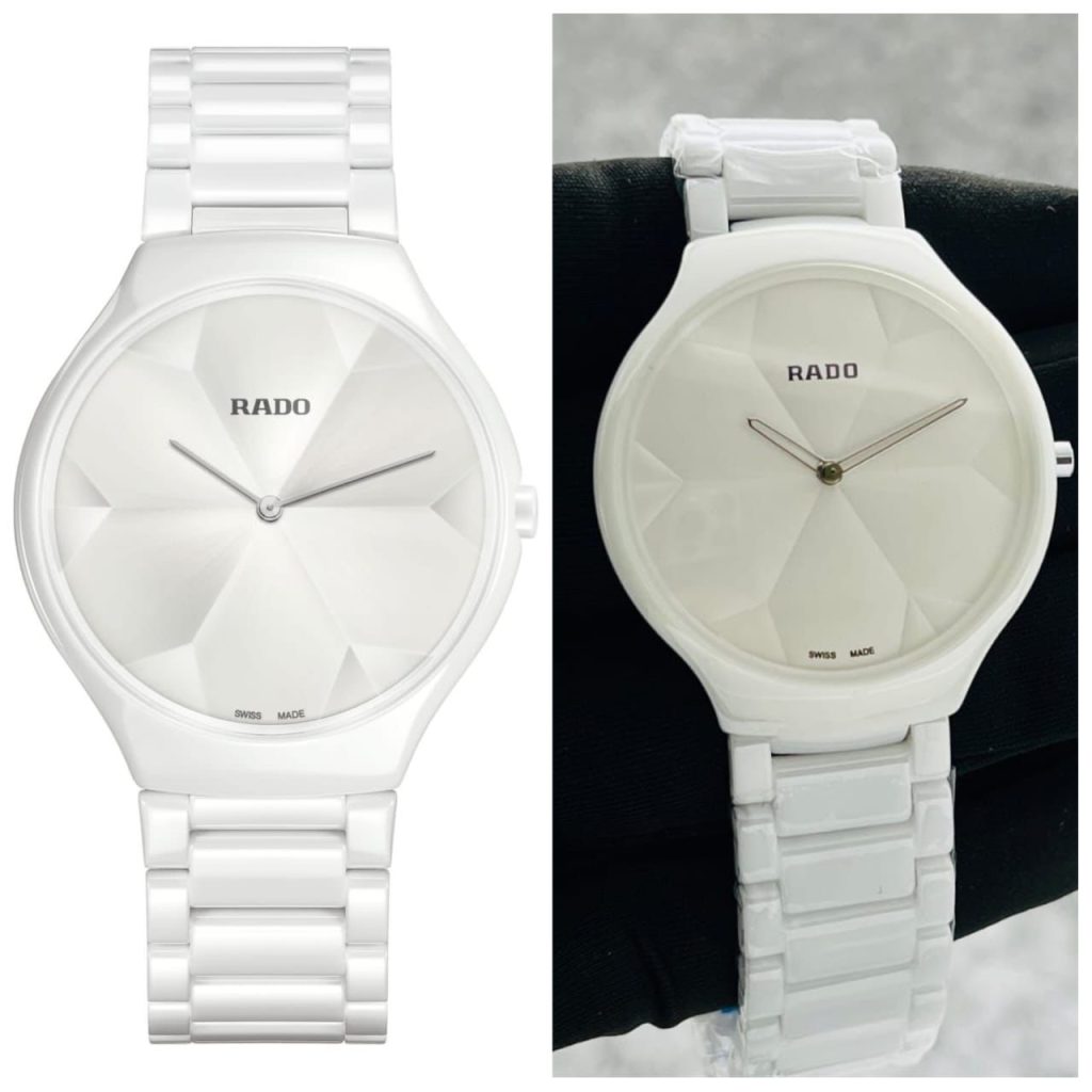 Rado White True Round thinline X R27113152
