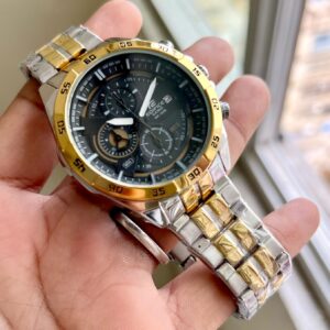 Casio Edifice Black Gold EFR 556