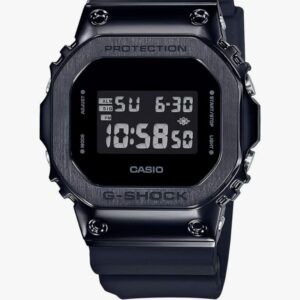 Casio G-Shock Unisex For Men Collection Model DW-5600BB-1 Metal Body