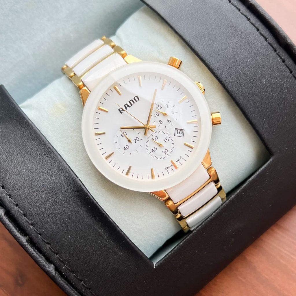 First Copy Rado White Watch