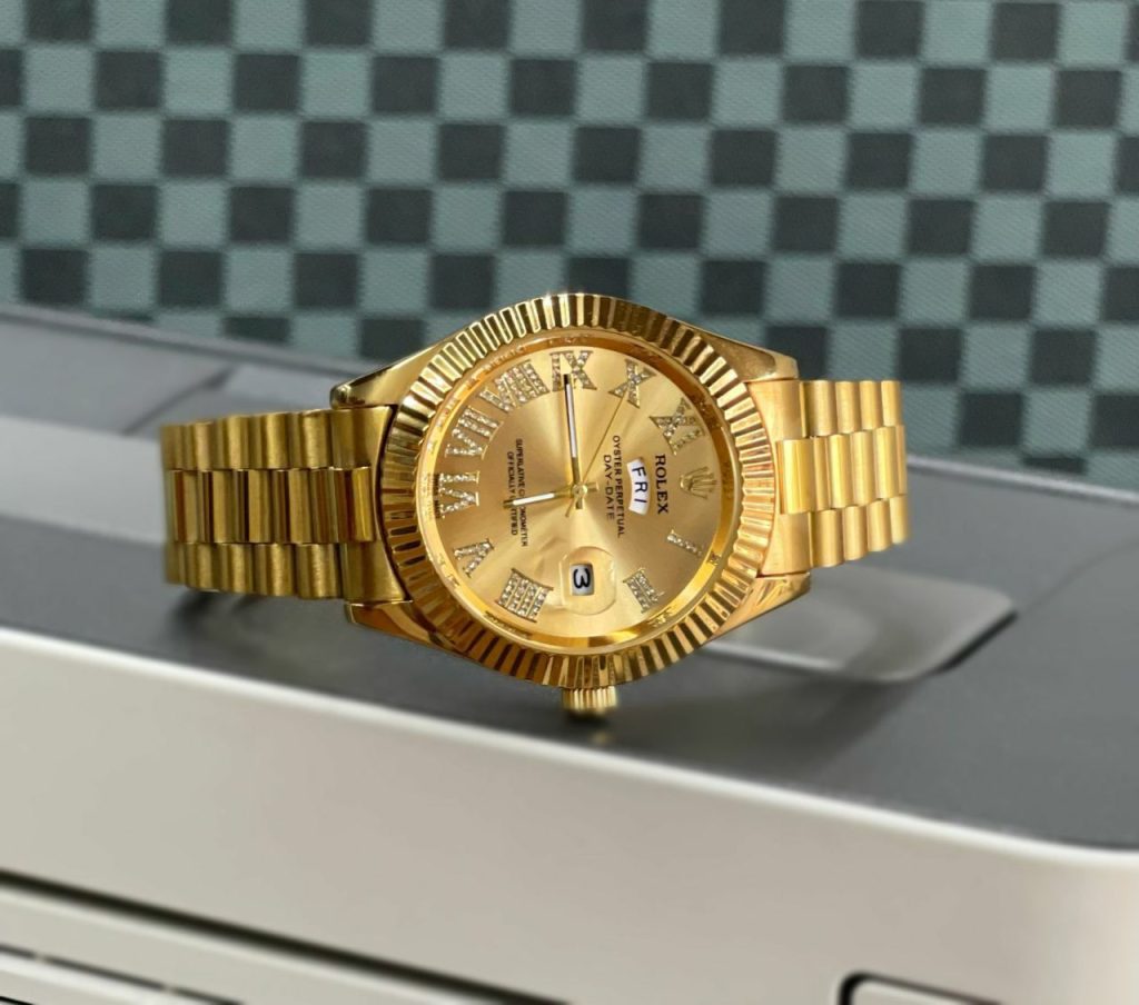 Brand Rolex ModelRX Quality7a GenderMen’s BandGolden