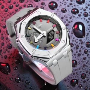 G-shock For Men Part No Ga-2100 Drive system Digital Material: case Metal