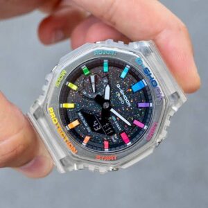 G-shock For Men Part No Ga-2100 Drive system Digital Material: case Resin Material: bel Resin