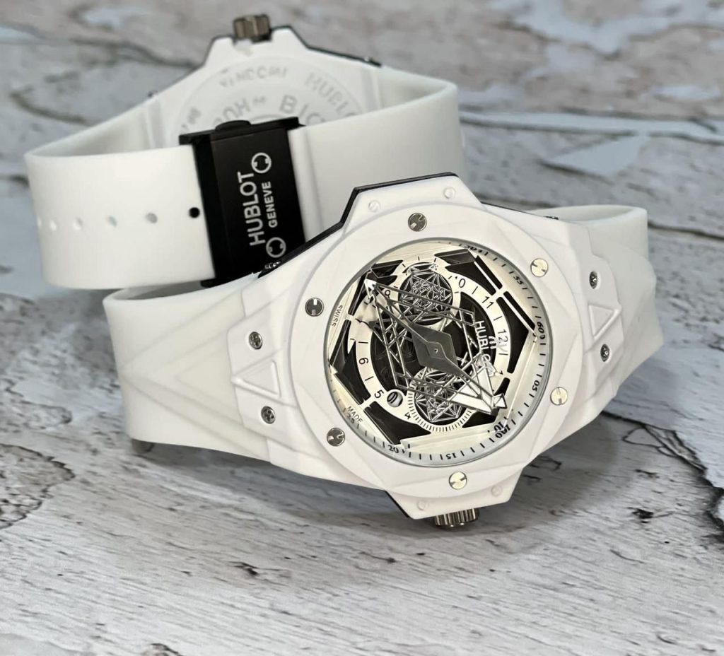 Brand-Hublot  Model-Sang Quality-7A Gender-Men’s Band-White