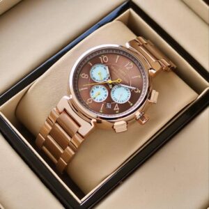 Louis Vuitton For Men  7AA Premium Collection  Model - Rose Gold Quartz Chronograph