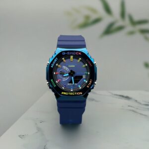 G-shock For Men Shock Resistant Mineral Glass Neobrite 200-meter water resistance