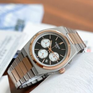✅Tissot ✅ For Men ✅Model - PRX CHRONOGRAPH ✅ Dial Size - 42mm ✅ Features following -