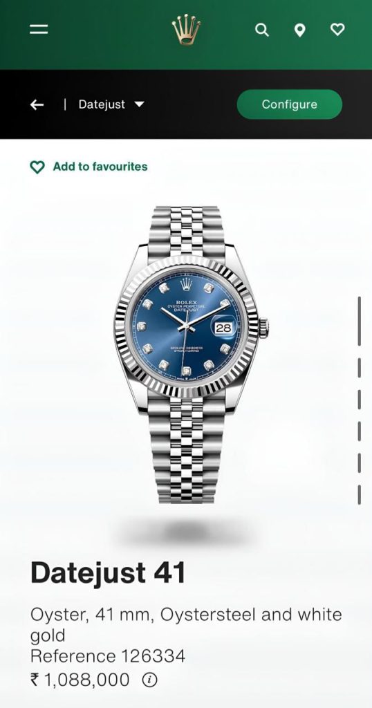 Rolex For Men 7AA Premium Collection