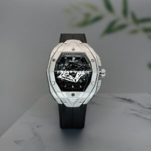 Brand-Hublot  Model-Big Bang Quality-7a Gender-Men’s Band-Black