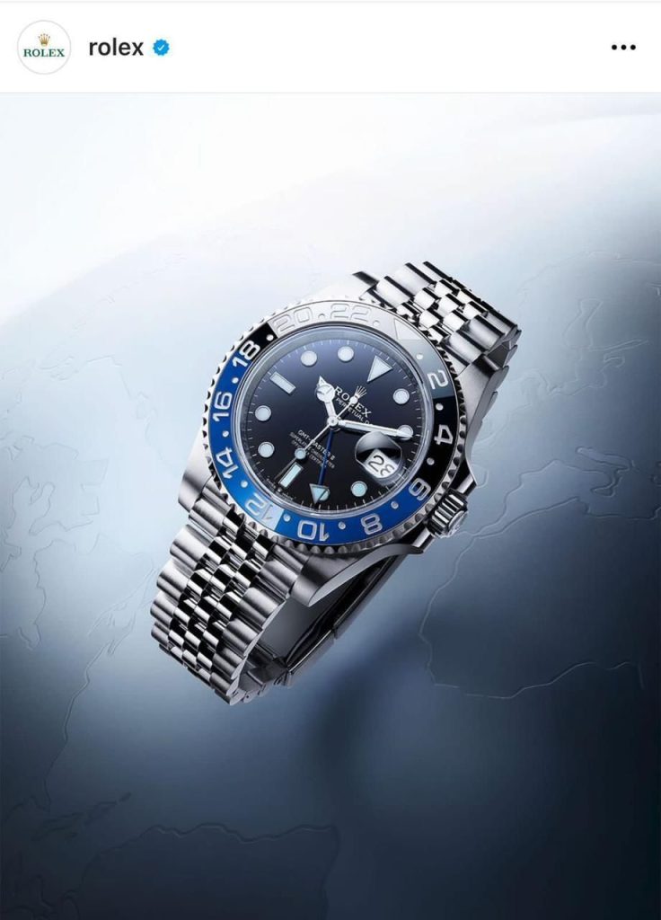 Rolex For Men 7AA Premium Collection Model Rolex GMT II Batman Edition
