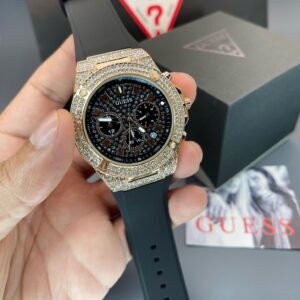 Brand-Guess Model-Gs Quality-7a Gender-Men’s  Black strap