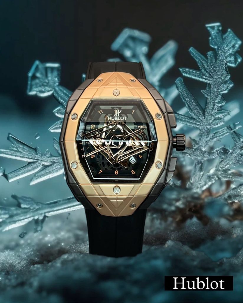 Brand-Hublot Model-Big Bang Quality-7a Gender-Men’s Band-Black