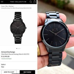Armani Exchange For Men’s  7AA Original Quality Collection Model - Cayde AX2701 Dial Size - 42mm