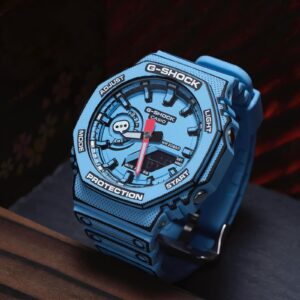 Brand - G-Shock Casio Oak # For Unisex # 7AA Premium Collection # Model No. - GA-2100MNG-2A # Model Name - Manga Edition