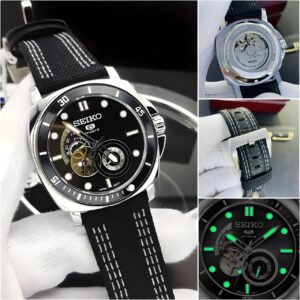 SeikoTourbillon Black Rotating bezel