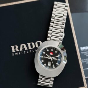 Rado Black Dial With Diamond