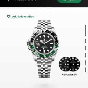 Rolex GMT II Black Dial