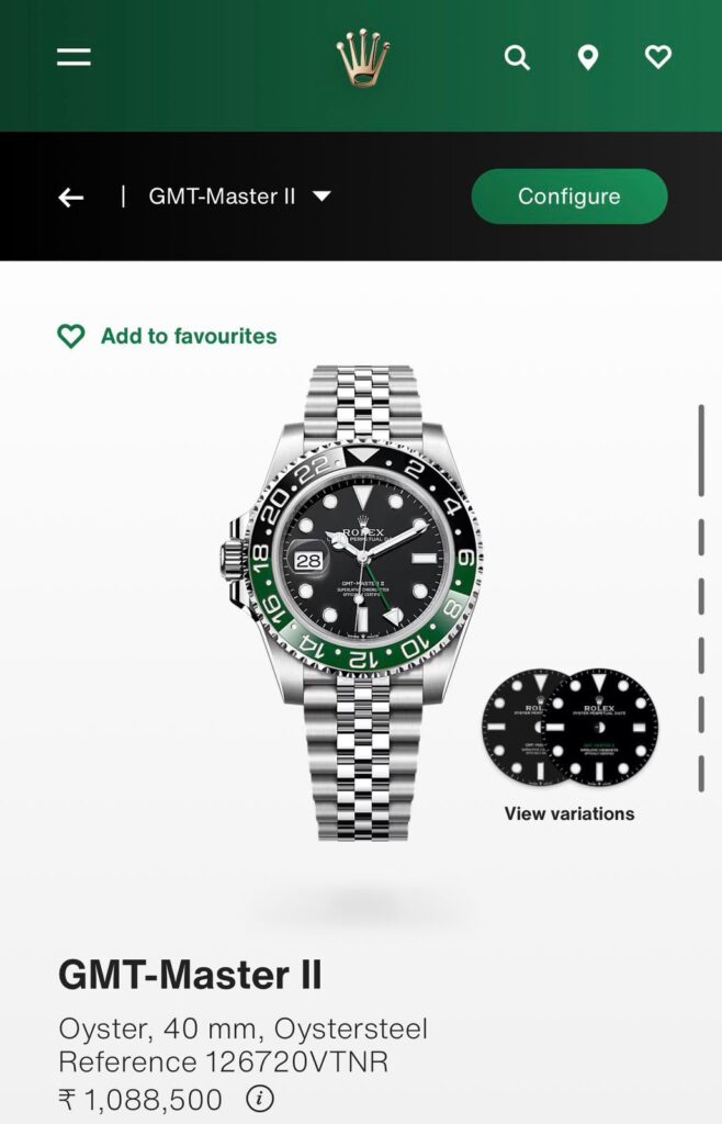 Rolex GMT II Black Dial