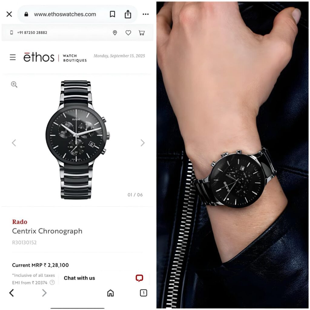 Rado Centrix Chronograph