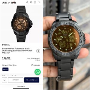 Fossil Bronson automatic