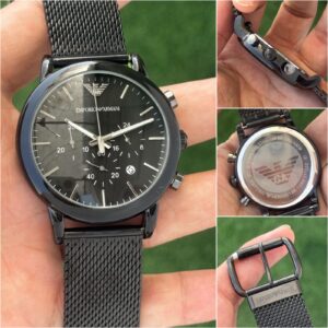Emporio Armani Black Dial