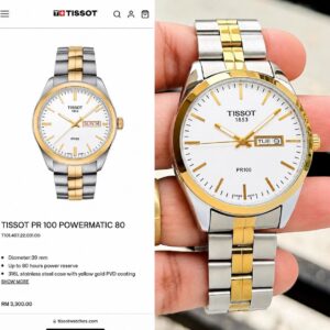 Tissot PR100 Day & Date