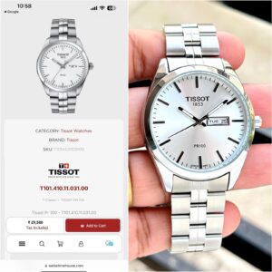 Tissot PR100 Day & Date