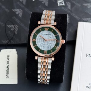 Emporio Armani Green & White Dial