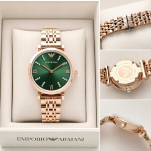 Emporio Armani Green Diamond Dial