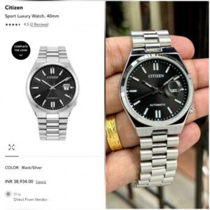 Citizen Brown & Black Dial