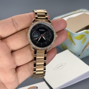Fossil Tailor Black Dial