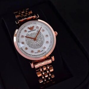 Emporio Armani Ar Rose Gold White