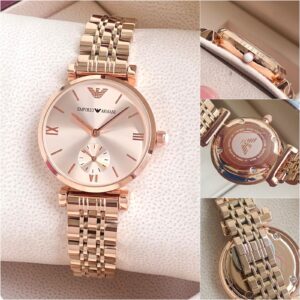 Emporio Armani Rose Gold Dial